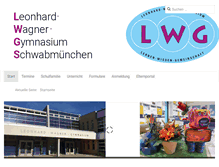 Tablet Screenshot of lwg-smue.de